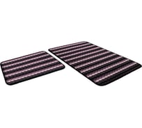 Набор ковриков Icarpet PP LOOP LOOP 50x80+50x40, фиолетовый 61 103124