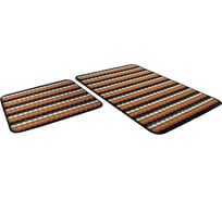 Набор ковриков Icarpet PP LOOP LOOP 50x80+50x40, кирпичный 51 103126