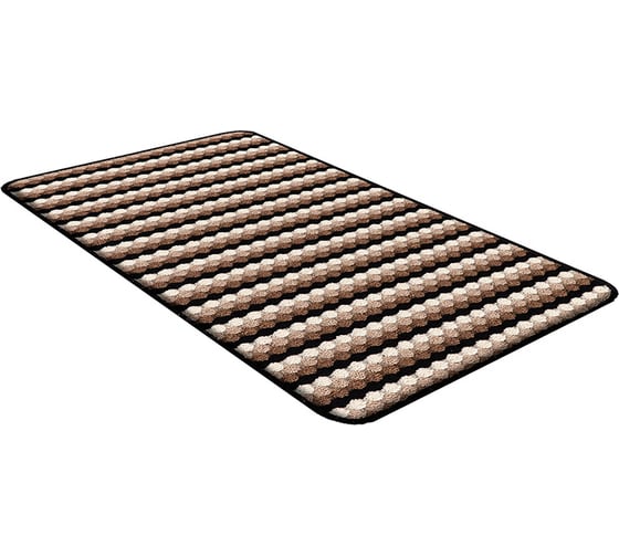 Коврик Icarpet PP LOOP LOOP 50x80, кофе с молоком 55 103121 1
