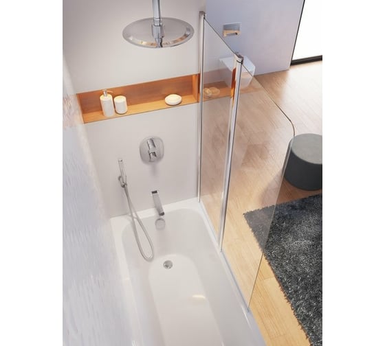 Смеситель термостатический Ravak CR 067.00 скрытого монтажа, трехрежимный X070075 00000044293
