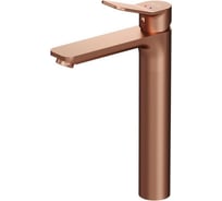 Смеситель для умывальника AM.PM X-Joy высокий, роз. золото F85A92044