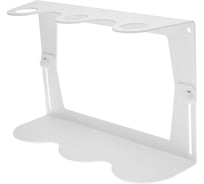 Держатель дозатора для жидкого мыла и шампуней EMBODIMENT, настенный, белый EMB-SOAP-WVP3-W