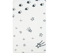 Коврик для ванной FIXSEN "TEDDY SKY" белый 50х80 см FX-6001S