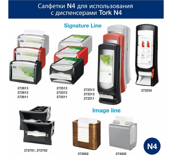 Диспенсерные салфетки TORK Universal сложение Interfold, белые, N4 10840 21889