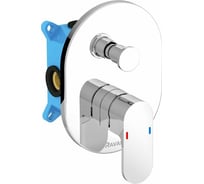 Смеситель скрытого монтажа Ravak Chrome CR 065.00 с переключателем X070056 00000031705