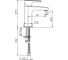 Смеситель для раковины Paini Parallel, хром 47CR205LMKM 6