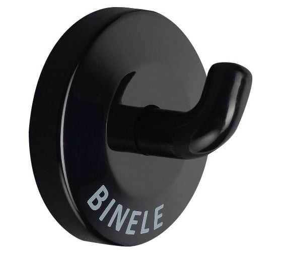 Крючок для одежды BINELE sHook черный HS01PB