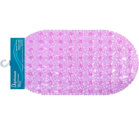 Резиновый ковер Delphinium Линза 65х34 малиновый 103451