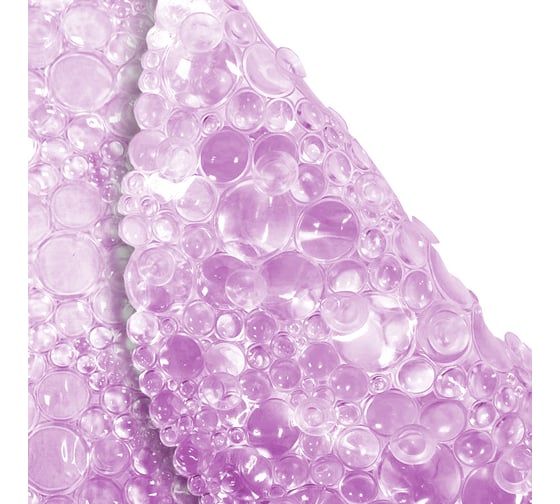 Резиновый ковер Delphinium Линза 65х34 малиновый 103451