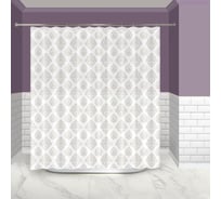 Штора для ванной Master House Флора полиэтиленвинилацетат, 200х180 см 75161