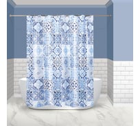 Штора для ванной Master House Арабеска полиэтиленвинилацетат, 200х180 см 60531