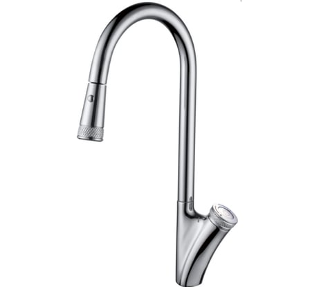 Смеситель для кухни D&K Bayern.Alfeld с выдвижной лейкой, хром DA1482501