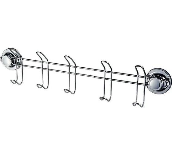 Вешалка с пятью крючками NOVADOM (вакуумный крепеж) L3716-5 1