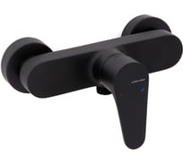 Смеситель для душа с душевым набором Clever ROCKET матовый черный 62082