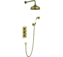 Душевая система Timo Petruma встроенная, с термостатом, антик SX-5169/02SM