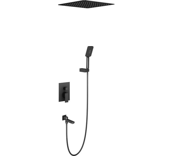 Душевая система Timo Selene встроенная, черный SX-2039/03SM 1