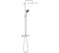 Душевая система GROHE Vitalio Start 250 CUBE с термостатом, настенный монтаж 26696000