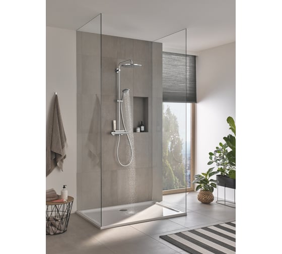 Душевая система GROHE Vitalio Joy XXL 310 с термостатом 26401001