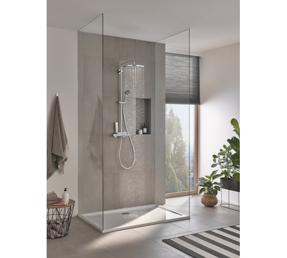 Душевая система GROHE Vitalio Joy XXL 310 с термостатом 26401001