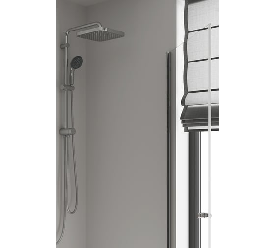 Душевая система GROHE Vitalio Start 250 с переключателем, настенный монтаж 26698000