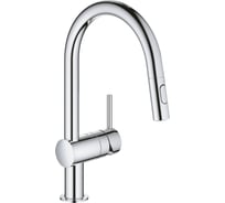 Однорычажный смеситель для мойки GROHE Minta с выдвижным изливом 32321A02