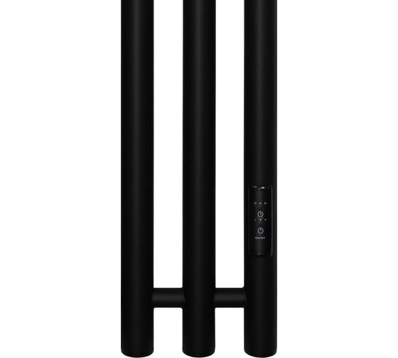Полотенцесушитель электрический Primoclima Sol R E Black 120х12 3 PCSolREBlack120123