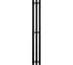 Полотенцесушитель электрический Primoclima Sol R E Black 120х12 3 PCSolREBlack120123 1