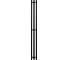 Полотенцесушитель электрический Primoclima Sol R E Black 150х12 3 PCSolREBlack150123 1