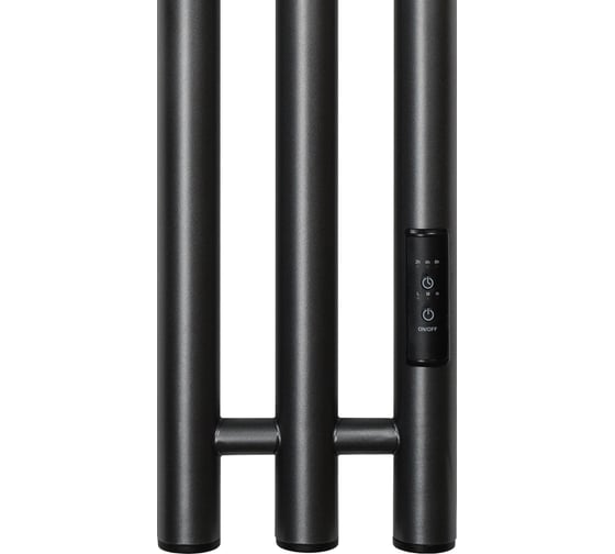 Полотенцесушитель электрический Primoclima Sol R E Graphite 100х12 3 PCSolREGR100123