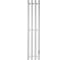 Полотенцесушитель электрический Primoclima Sol R E White 100х18 4 1