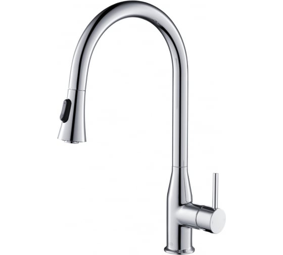 Смеситель для кухни Timo Saona chrome с выдвижной лейкой 2336/00FL