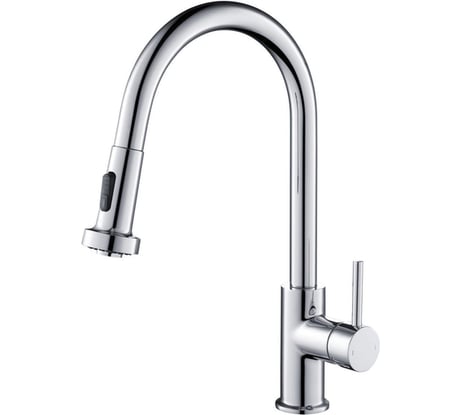 Смеситель для кухни Timo Saona chrome с выдвижной лейкой 2316/00FL