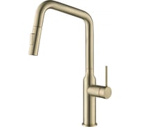 Смеситель для кухни с выдвижной лейкой Timo Saona антик 2386/02FL