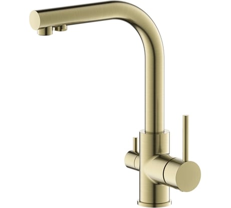 Смеситель для кухни с подключением фильтра Timo Saona антик 2376/02F