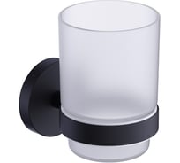 Стакан для зубных щеток Timo Saona black 13031/03