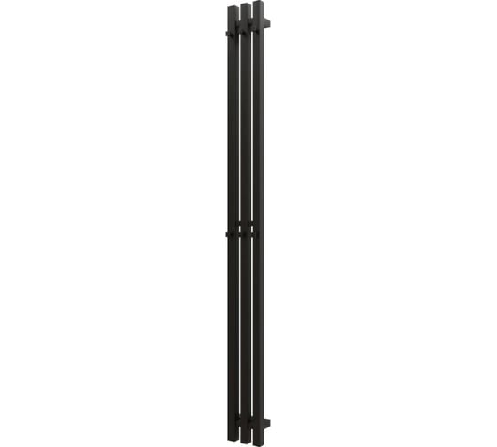 Водяной полотенцесушитель Grota Corsa 130x1800 черный Corsa 130x1800 N RAL9005