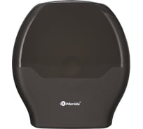 Диспенсер для туалетной бумаги в рулонах Merida HARMONY BLACK MAXI ABS-пластик BHC101