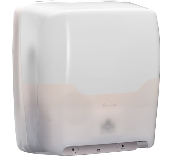 Диспенсер для бумажных полотенец в рулонах автоматик Merida HARMONY пластиковый, сенсорный, bluetooth, белый CHB501
