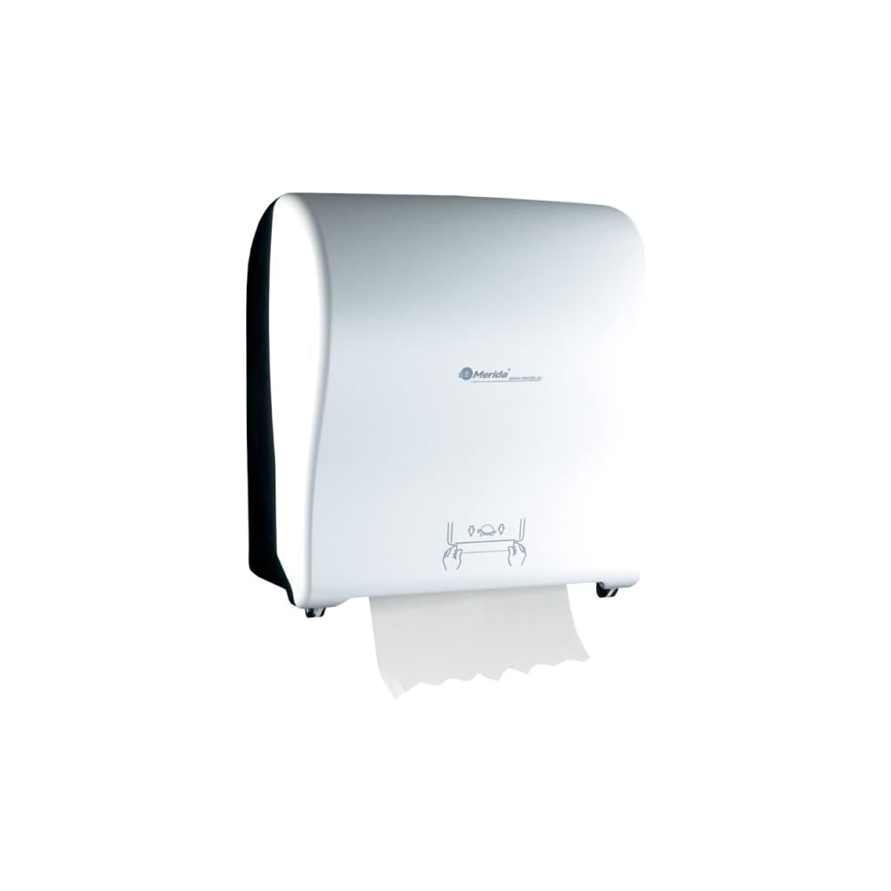 Автоматический диспенсер полотенец в рулонах Merida SOLID CUT MAXI ...