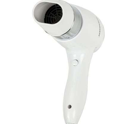 Фен для волос настенный SONNEN hd-2112 extra power, 1600 вт, 2 скорости, белый/хром, 608480