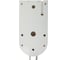 Фен для волос настенный SONNEN hd-2112 extra power, 1600 вт, 2 скорости, белый/хром, 608480 14