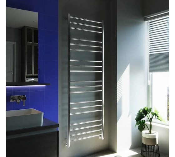 Водяной полотенцесушитель Grota Eco Classic 630x1800 хром глянцевый Eco Classic 630x1800 NP