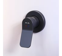 Смеситель д/душа монтируемый в стену AM.PM X-Joy, черный F85A65022