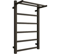 Электрический полотенцесушитель STOUT JAZZ quadro 80x50 Черный матовый с полкой SHQ-J2QQ-F08050 RG0093DHUEBP4J