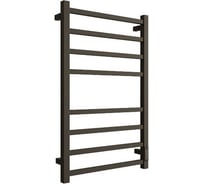Электрический полотенцесушитель STOUT FORTE quadro 80x50 Черный матовый SHQ-F2QQ-008050 RG0093DHUEC2SL