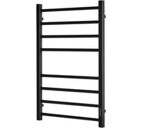 Электрический полотенцесушитель STOUT PIANO quadro 80x50 Черный матовый SHQ-P2QR-008050 RG0093DHUEC7SM