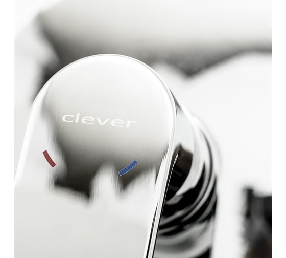 Внешняя часть смесителя для душа Clever VOGUE ELEGANCE хром 61392