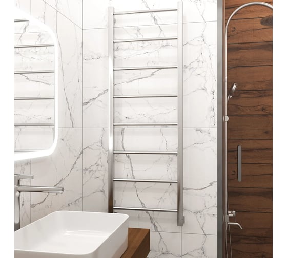 Полотенцесушитель водяной Grota Simple 430x1200 хром глянцевый Simple 430x1200 NP