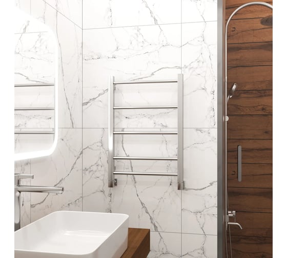 Полотенцесушитель водяной Grota Simple 430x600 хром глянцевый Simple 430x600 NP