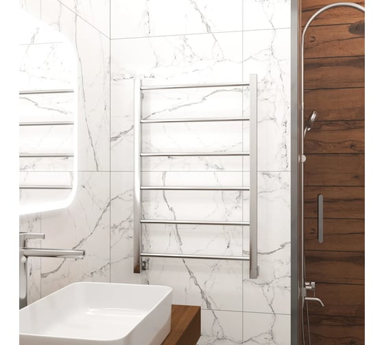 Полотенцесушитель водяной Grota Simple 530x800 хром глянцевый Simple 530x800 NP